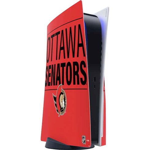 NHL Ottawa Senators Lineup PS5 Console Skin